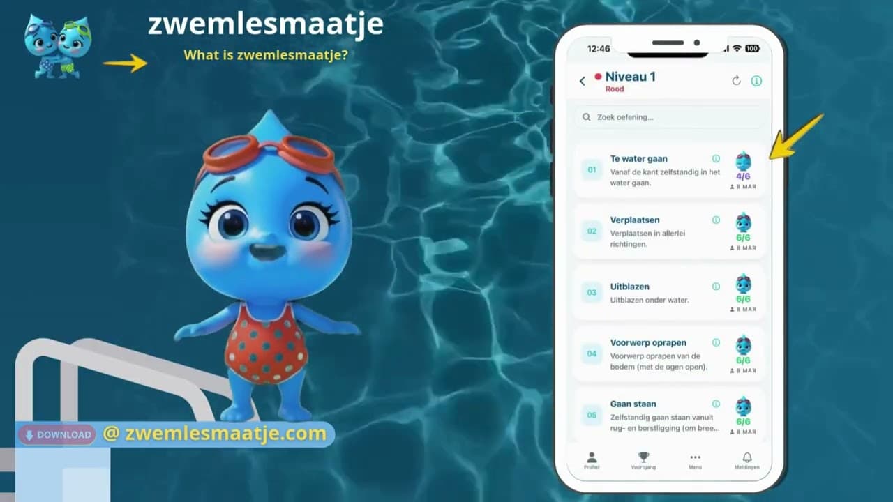 What is Zwemlesmaatje?