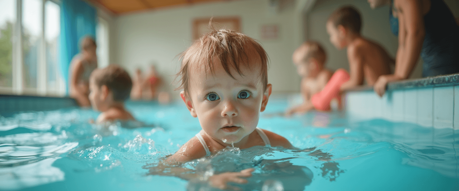 Seguimiento claro del progreso en las clases de natación para niños