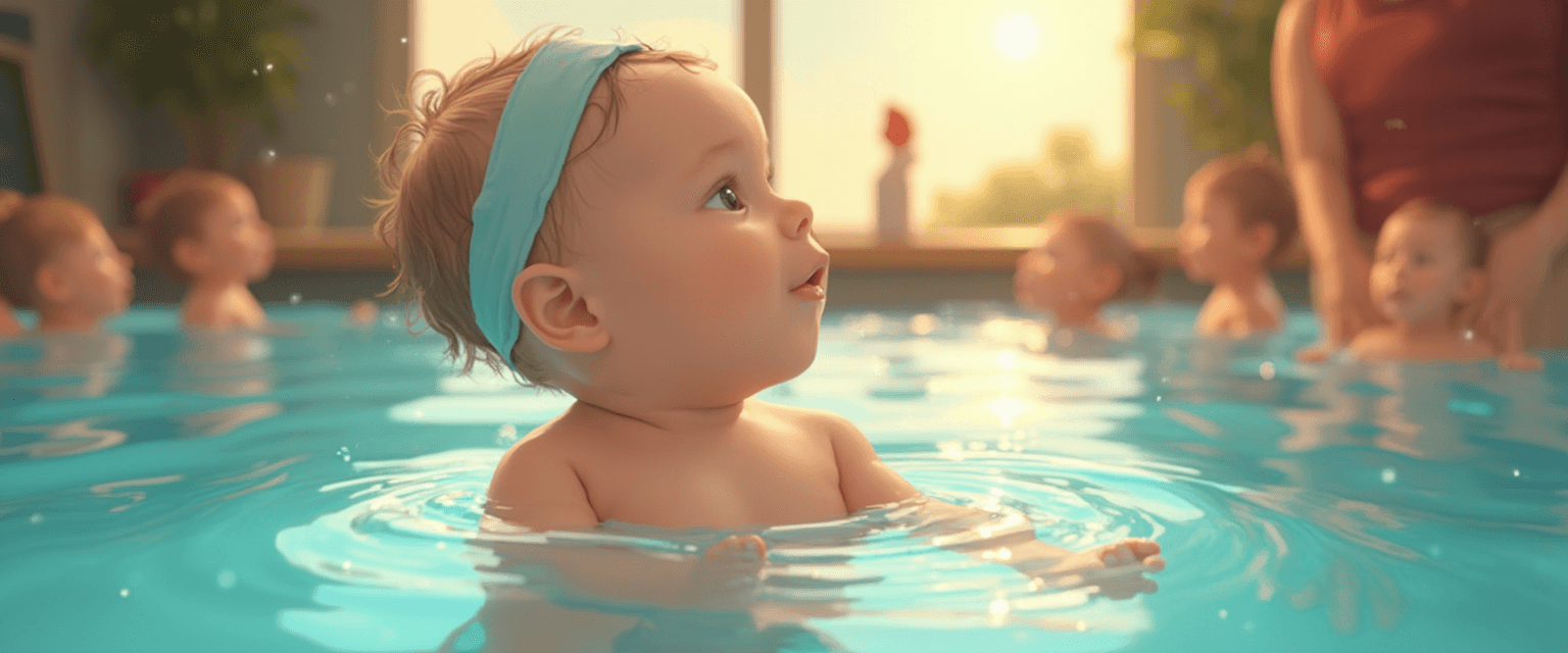 Quand commencer la planification des cours de natation pour bébés