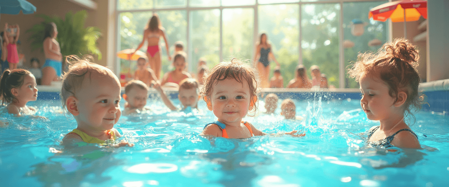 Enregistrer la progression des cours de natation pour bébés et tout-petits