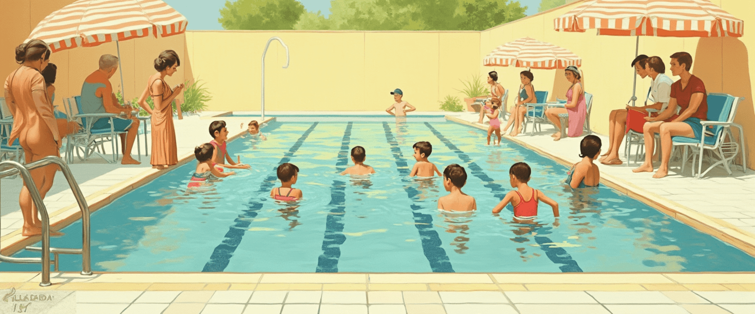 Ajustar los objetivos de las clases de natación para nadadores con discapacidades múltiples