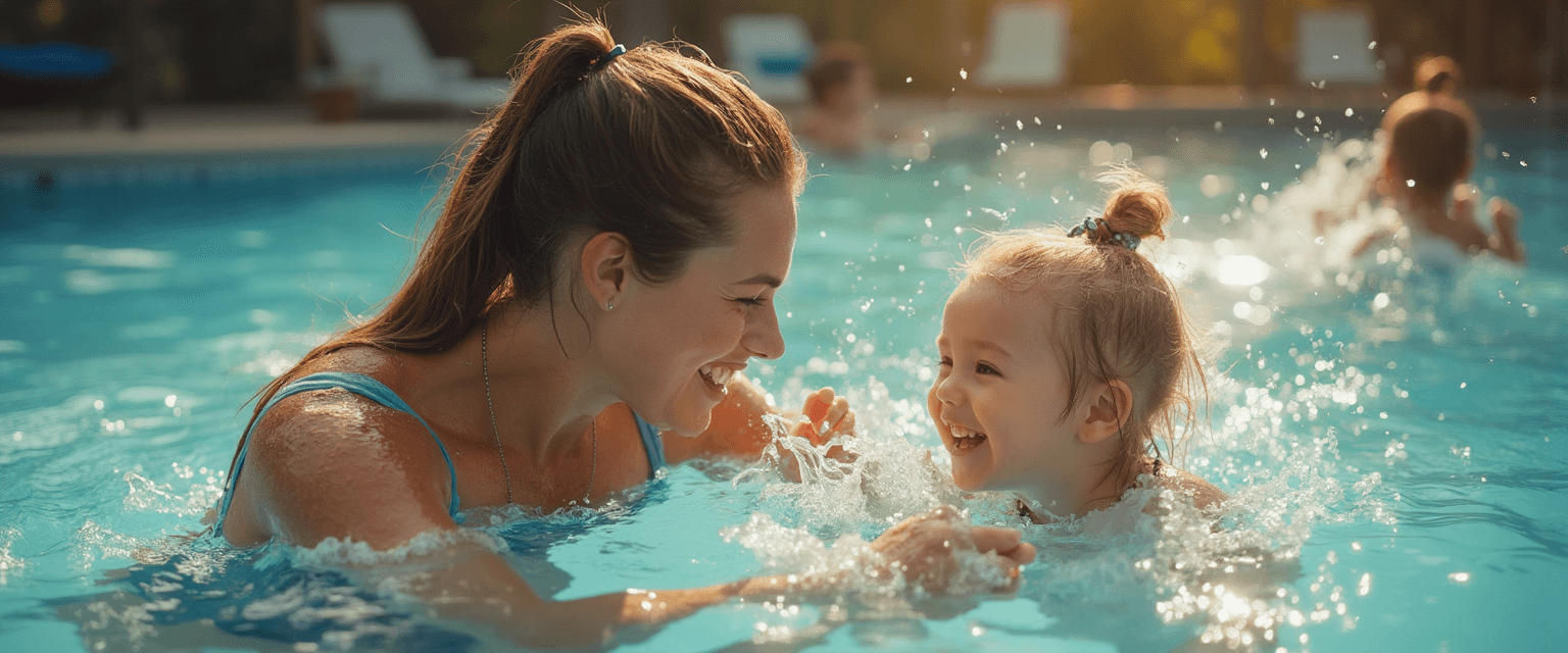 Schwimmunterrichtsfortschritt klar pro Niveau registrieren